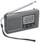 COVVY Am/FM SW1-7 Receptor de Radio portátil de 9 Bandas con Altavoz y Auricular,excelente recepción 12/24H Radio Digital con Pantalla de Tiempo,luz de Fondo, Reposo,Alarma Ascendente,con Pilas