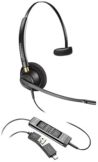HP Poly EncorePro 515-M 500 series Headset On-Ear kabelgebunden USB-A Schwarz Zertifiziert für Microsoft Teams