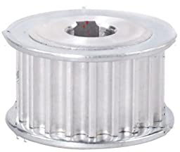Xuulan HTD5M-15T Timing Pulley, 15Teeth 5M-15T, 10/16/21/27mm Width Toothed Belt Pulley, 5/6/8/10/12/14/15mm, 5mm Pitch, Synchronous HTD Belt Pulley (Size : Bore 6.35mm, Width : for Belt Width 15mm)