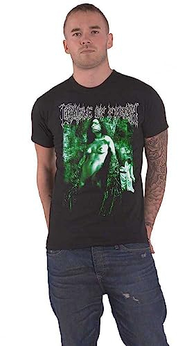Cradle of Filth T Shirt Graven Sin Band Logo Official Mens Black M