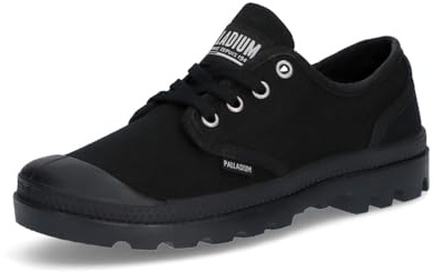 Palladium Femme Pampa Oxford Sneakers, Noir, 42 EU