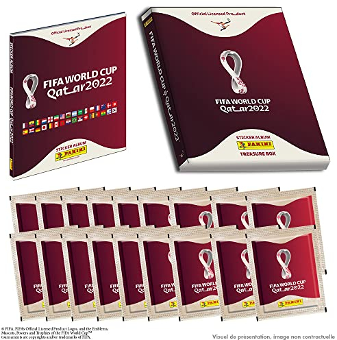 Panini FIFA WORLD CUP QATAR STICKERS 2023 MONOCOUVETTE 1 album Hard cover + 15 pochettes + 3 offertes