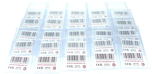 docsmagic.de 25 x Mini Snap 2-Piece Card Box 65 x 90 mm- Standard Size 3 x 4