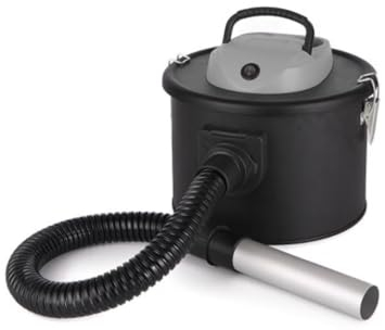 Perel Aspirateur à Cendres, Filtre HEPA, Fonction souffler, 800 W, 10 L