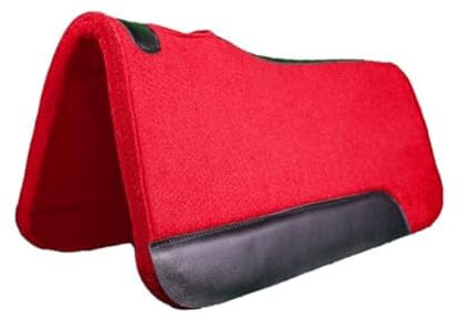 EQUIGEAR Westernpferd-Filzpad/Konturpad aus hochwertigem Wollfilz in den Größen 32 x 32 Zoll und 30 x 30 Zoll A09 (30x30)
