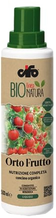 CONCIME ORGANICO LIQUIDO BIONATURA ORTO FRUTTO ML 500