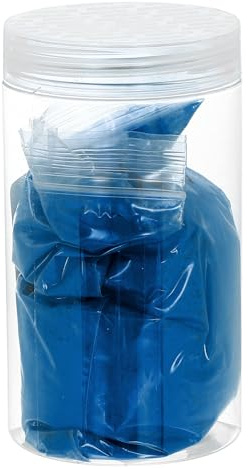 sourcing map Pigmento de óxido de hierro en polvo para hormigón, malla 500, 200 g, pigmento de lechada de óxido de hierro para pintura de azulejos pastel, cemento, concreto, azul cielo