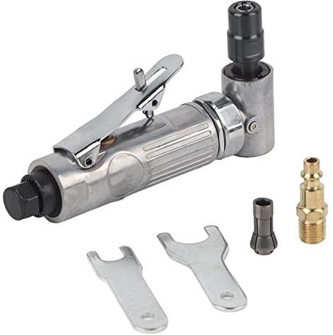 AMOLADORA INDUSTRIAL DE ÁNGULO DE AIRE DE 90° RECTIFICADORA NEUMÁTICA POTENCIA RÁPIDA LIGERA OPERACIÓN FÁCIL PARA TRABAJADORES DEL METAL