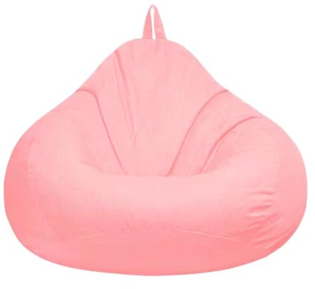 Sacco Pouf – Poltrona a sacco impermeabile, per interni ed esterni, comoda seduta per soggiorno, 100 x 120 cm, cuscino da pavimento