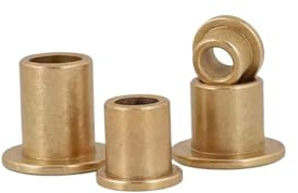 Innendurchmesser 1–30 mm Pulvermetallurgie-Lager mit Kanten-Stufen-Schulter-Flansch-Buchse, Kupferhülse(5pcs 16x18x20-24x1)