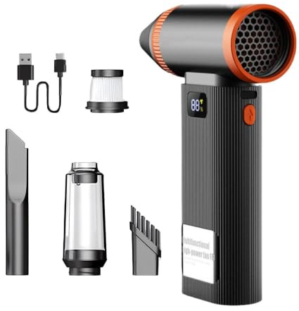 Compressed Air Duster Rechargeable Handheld 130000RPM 5 Speeds