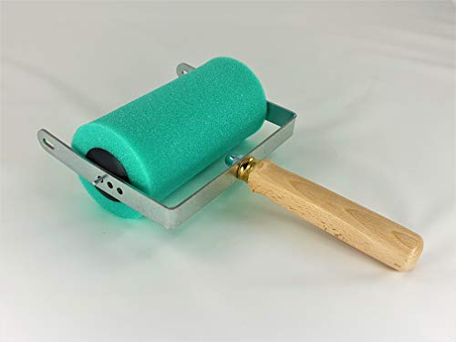 Abroller für Strukturwalzen Malerwalzen 15cm Gabelbreite