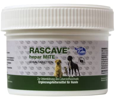 RASCAVE Hepar forte Kautabletten f.Hunde 90 St
