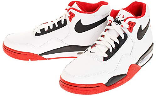 Nike Herren Flight Legacy Weiß/Schwarz/Rot (BQ4212 100) - 9