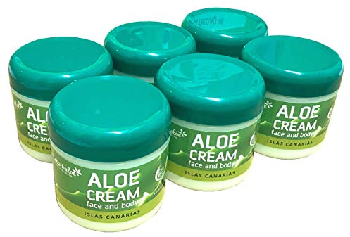 Tabaiba Gesichtscreme und Körper Aloe Vera - 6 Einheiten