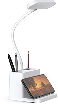 AXX Small Desk Lamp, Rechargeable Cute Table Light for Kids Teens