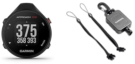 Garmin Approach G12 & Retractable Lanyard