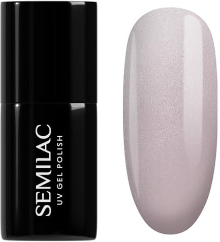 Semilac UV Nagellack Hybrid 236 Peach Pearl 7ml Kollektion Wedding Pearls
