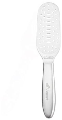 Viamart® - Professionelle Fußfeile - Edelstahl - Pediküre - Fußpflege - Tote Haut - Hornhautentferner - Hühnerauge - Hühneraugen - Hornhautfeile - Hornhautraspel - Hornhautschaber - Hornhautentferner