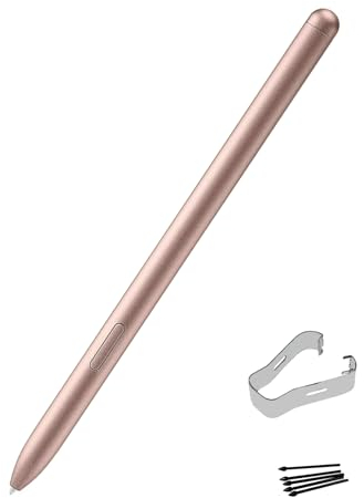 Galaxy Tab S7 & S7+ S Pen Stylus (EJ-PT870) Pen Ersatz für Samsung Galaxy Tab S7 Pen SM-T870 T875 T876B Tab S7+/S7 Plus S Pen SM-T970 T976B T975 + Spitzen/Federn (Mystic Bronze)