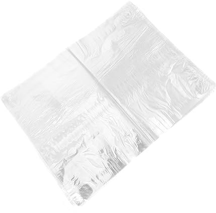 PLAFOPE 100stücke Pvc-schrumpffolienbeutel Heißsiegelfolie Für Geschenkkörbe Schuhe Und Gläser Transparent Flexibel Und Haltbar