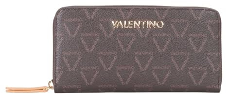 Valentino Lady Re Zip Around Wallet Moro/Naturale