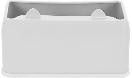 Mipcase Katzenschaufelhalter Katzenform Streuschaufelhalter Für Katzentoilette Mini-Mülleimer Platzsparend Und Praktisch Grau 6.69X3.54X3.15 Zoll Aufbewahrung Für Katzenklo Zubehör Im Haushalt
