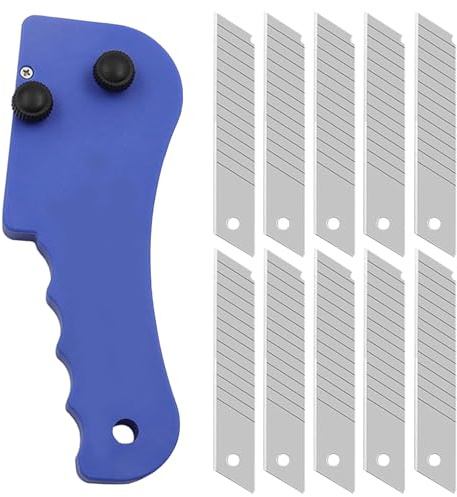 Duroecsain Trimmer di Strisce Bordo, Taglierina Bordo, Gadget per Taglio Mani del Legno, Taglierina di Strisce di Bordo Professionale per Boie, Strumento di deburrizzazione dell'impiallacciatura del