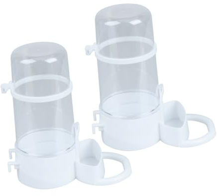Gatuida 2pcs Automatic Feeder Food Dispenser for Hamster Rabbit Animals Pet Supplies Random for Automatic Pet Feeding Random Color