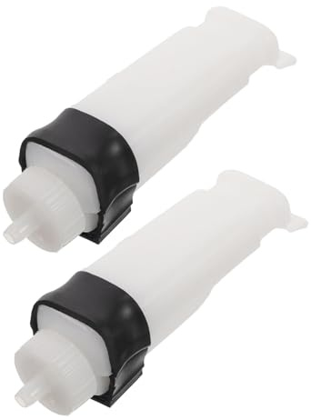 Ciieeo Lot De 2 Réservoirs De Liquide De Refroidissement Pour Radiateur Remplacement De Liquide De Refroidissement Pour Réservoir Antigel Pour Moteur Blanc