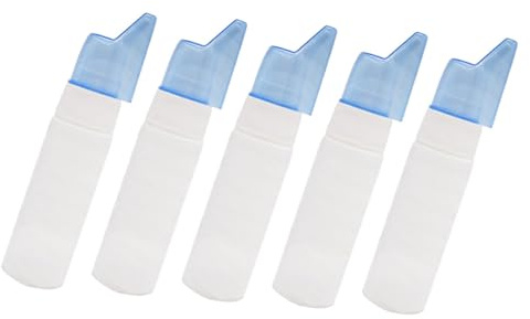 LALADEFIEE 5piezas Pulverizadores Mini Recargables Botellas Spray sin Fugas para Viajes y Uso Diario