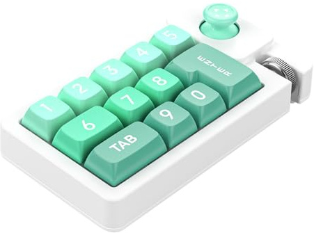Clavier mécanique Pavé numérique ergonomique pour une seule main | Clavier Filaire Pour Femmes Hommes PC Jeux Ordinateur Streaming Live En Direct Montage Vidéo Travail Musique Conception