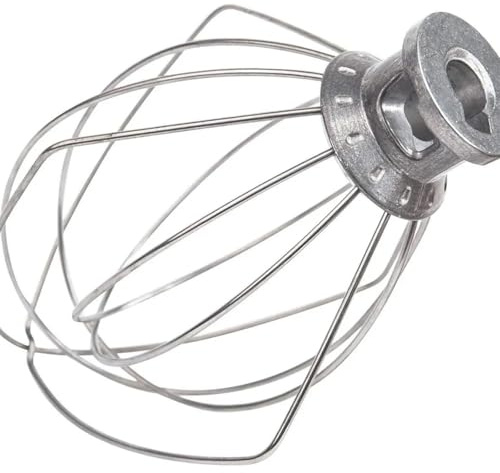 Frusta A Filo K45WW, Compatibile Con KitchenAid, Planetaria Con Testa Inclinabile, Mescolatore For Uova E Crema In Acciaio Inossidabile, Frusta A Palloncino For Farina E Torta