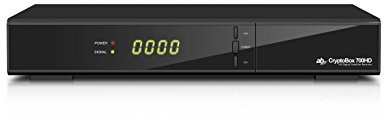 AB Cryptobox 700 Full HD Satellite Receiver DVB-S2, HEVC/H.265, LAN schwarz