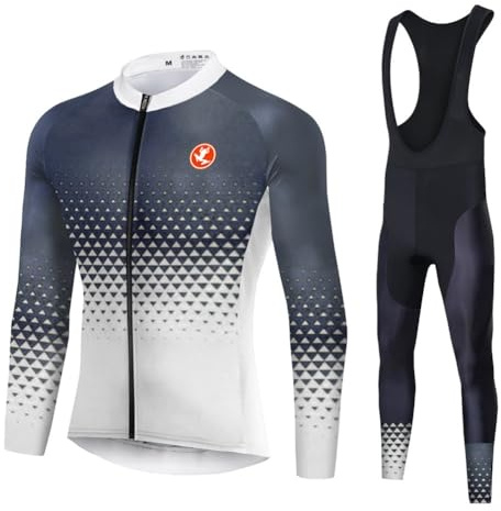 UGLY FROG MTB Rennrad Radsport Trikots Bikingjacke Fahrrad Jacke Hose Set Radjacke Winter Leicht Wasserfest Windjacke Lange Radhose Freizeithose Anzüge