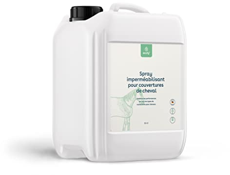 eco:fy Hästtäcken impregneringsspray spray impregnering impregneringsmedel impregneringsmedel tätning mot fukt och smuts andas (5 liter)