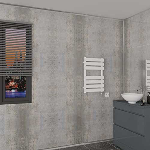 NRG Matt Weathered Stone Bathroom Ceiling Cladding Waterproof Bathroom PVC Wall Panels (2.4m x 1m,2 PCS)
