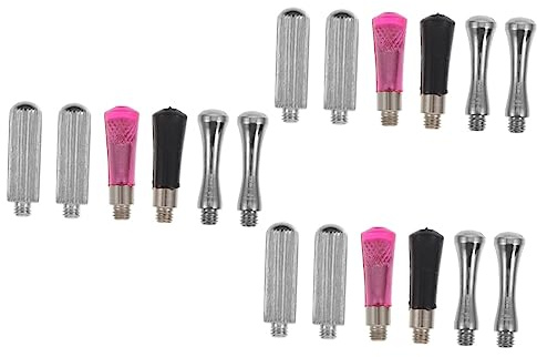 FRCOLOR 18stücke Teiliges Edelstahl Haarschneider Zubehör Ergonomische Friseurscheren Tail Nails Für Haarschnitt Und Pflege Geeignet Für Friseursalons Und Haustiere Zufällige Farben