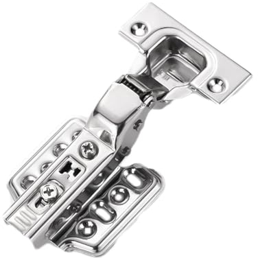SWHC Scharniere Soft Close Türscharniere 10 Stück Scharniere für Schranktüren Edelstahl Topfscharnier Abnehmbar Schrankscharnier Einstellbar Leises Möbelscharniere mit Dämpfer