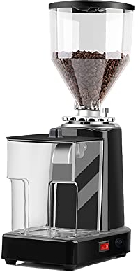 Moulin À Café Électrique, 200 W, Rectifieuse Automatique À Fraises Plates, 1 L, Rectifieuse De Grains De Café, Moulin À Café Électrique Professionnel, Avec 19 Réglages De Mouture Précis, Épaisseur R