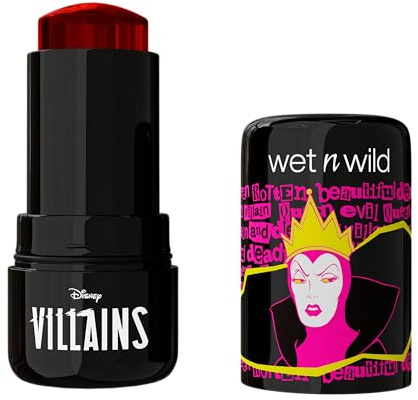 Wet n Wild x Disney Villains Extreme Evil Jelly Blush, Blush in Gel Modulabile e Illuminante, Finish Dewy Glow - Ispirato a Grimelia, Poisonous