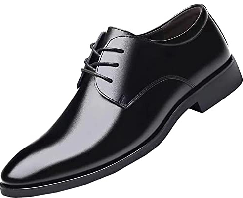 Scarpe per Il Tempo Libero in Pelle da Uomo, da Lavoro, Traspirante, Colore, Stile, Estate, Solido, Scarpe da Uomo in Pelle