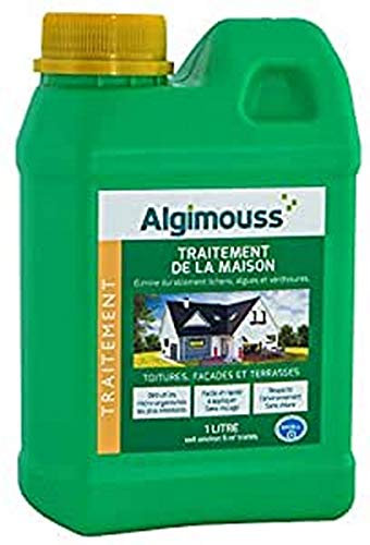 ALGIMOUSS 1105 Traitement DE LA Maison 5L TOITURES FACADES TERRASSES