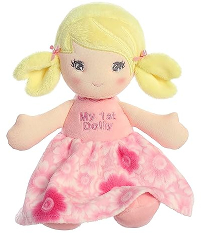 Aurora® Elegant My First Dolly Baby Stuffed Doll - Imaginative Play - Stylish Companions - Blonde 12 Inches
