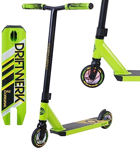 Driftwerk Stunt Scooter Freestyle Kinderroller Tretroller DS1.5 Mini Green