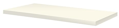 highdecora Custom Size Internal Shelf Matt for Storage Cabinet, Wardrobe, & Kitchen – 18mm Shelving Boards with 6 Shelf Pegs for Kitchen Cupboard Shelves (Platinum White, W70cm-80cm X D10cm-60cm)