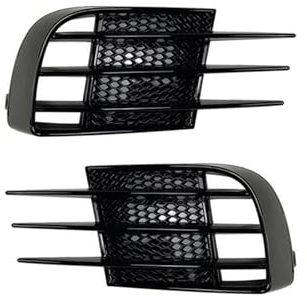 Frontlippe Spoiler Für VW Für Golf 6 MK6 GTI GTD 2008 2009 2010 2011 2012 Frontstoßstange Grille Nebelscheinwerfer Rahmenabdeckung