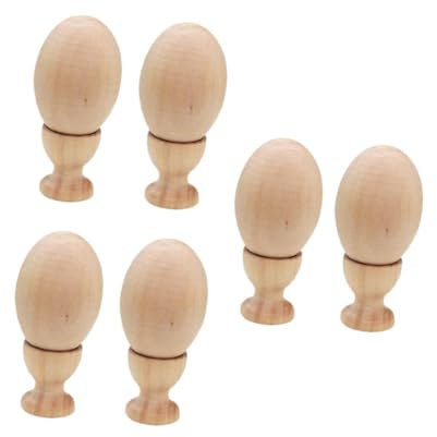 STOBOK 1satz Unbemalte -eier Für Ostereier-dekoration Handgemachte Graffiti-eier Für Kreative Kinderaktivitäten Teiliges