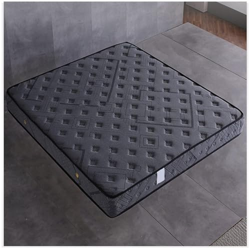Fjädermadrass av minnesskum, 25 cm tjock fjädermadrass med innovativt minnesskum och mjukt sticktyg, elegant kollektion, 90 x 200 cm