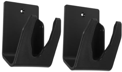 Uonlytech 2 Stück Teiliges Wandhalterung Barcode Scanner Universeller Kunststoff Halter Platzsparend Robust Einfache Befestigung Verstellbare Halterung für Kabelgebundene und Kabellose